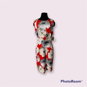 Calvin Klein floral dress 14